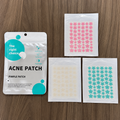 Acné patches 153 pc ( rose +transparent + bleu )