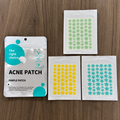 Acne patches 153 pc ( vert + jaune + bleu )