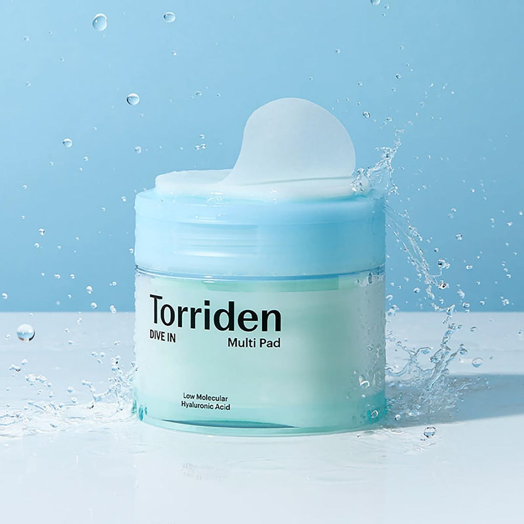 Torriden dive - in low molecular hyaluronic acid multi pad 80 pads ( 160 ml )