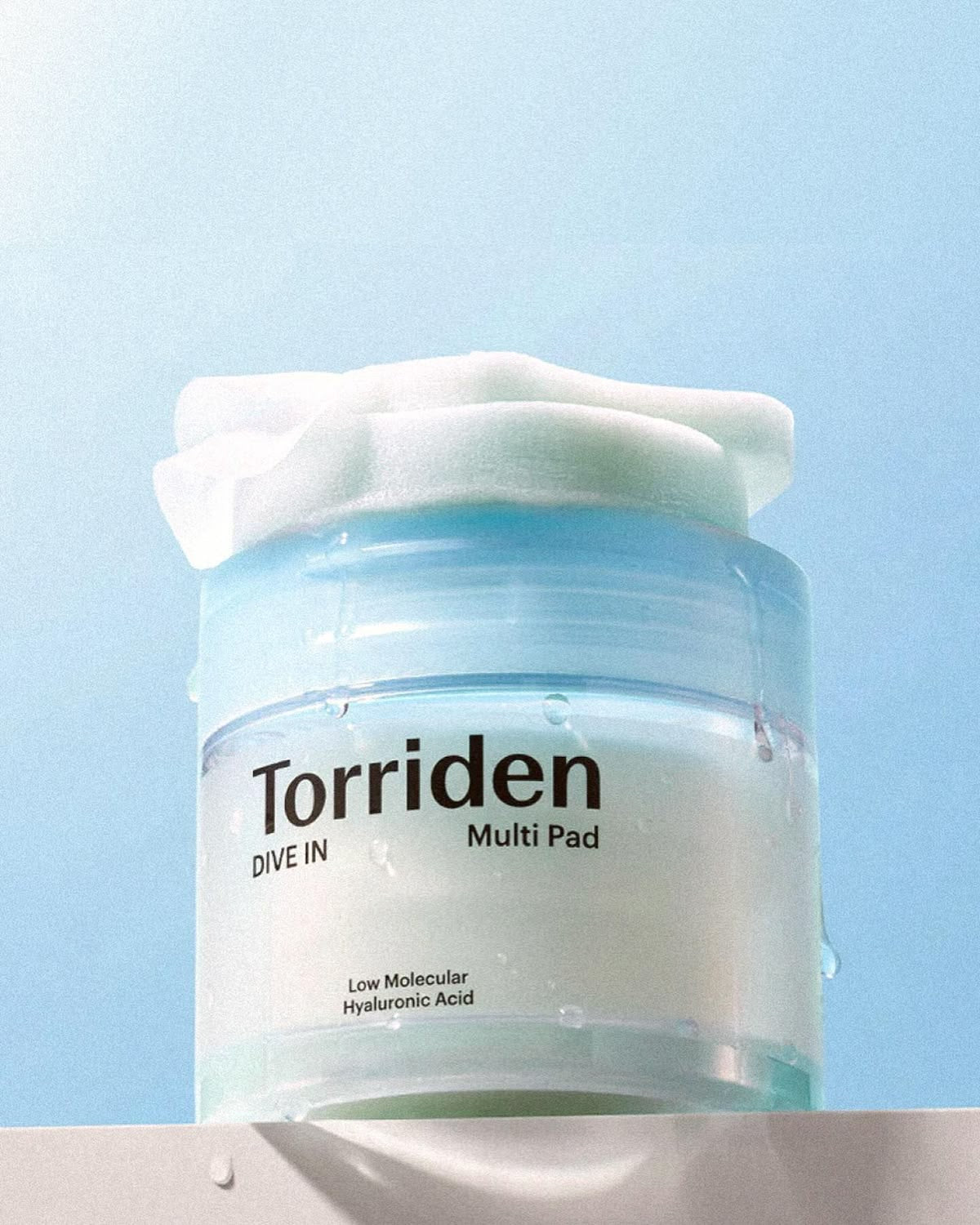 Torriden dive - in low molecular hyaluronic acid multi pad 80 pads ( 160 ml )